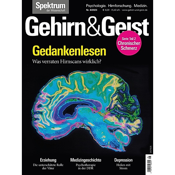 Gehirn&Geist 8/2023 Gedanken lesen / Gehirn&Geist