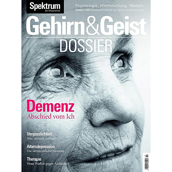 Gehirn&Geist Dossier 2/2024 Demenz / Gehirn&Geist Dossier Bd.22024, Spektrum der Wissenschaft