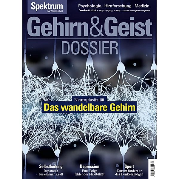 Gehirn&Geist Dossier - Das wandelbare Gehirn / Gehirn&Geist Dossier, Spektrum der Wissenschaft Verlagsgesellschaft