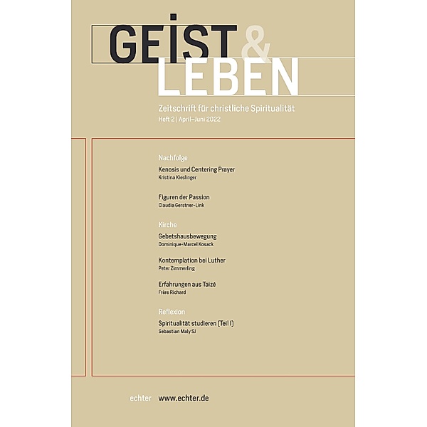 Geist & Leben 2/2022, Verlag Echter