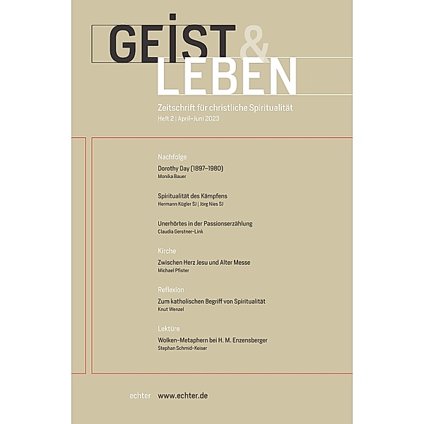 Geist & Leben 2/2023, Christoph Benke, Verlag Echter