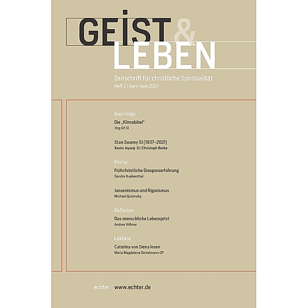 Geist & Leben 2/2024, Christoph Benke, Verlag Echter
