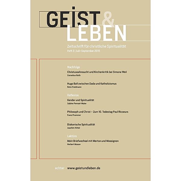 Geist und Leben 3/2015