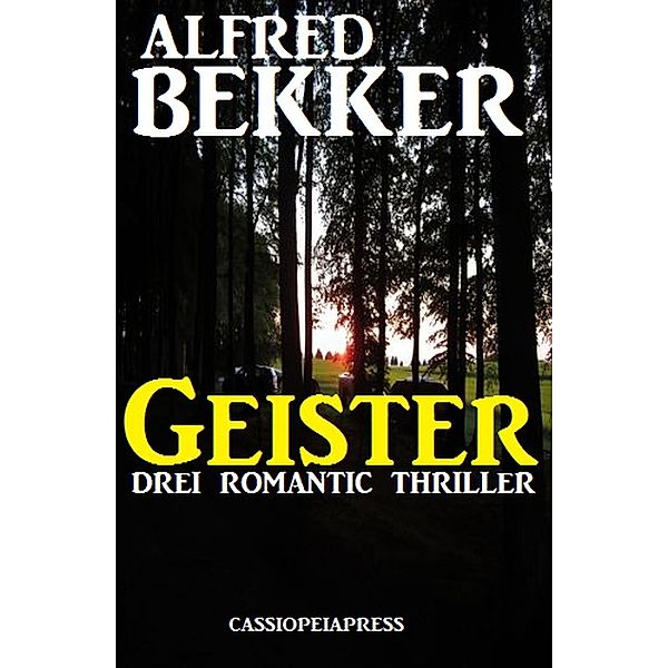 Geister: Drei Romantic Thriller, Alfred Bekker