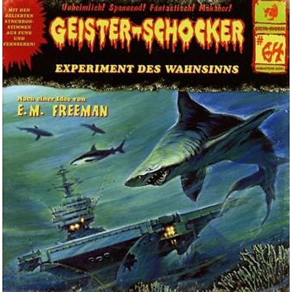 Geister-Schocker - 64 - Experiment des Wahnsinns, Geister-Schocker