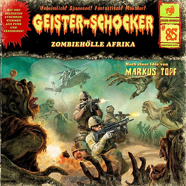 Geister-Schocker - 85 - Zombie-Hölle Afrika, Markus Topf