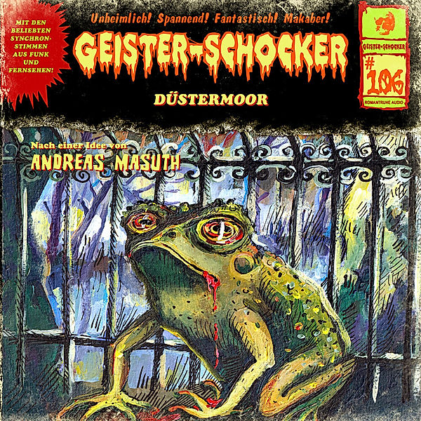 Geister Schocker CD 106: Düstermoor,Audio-CD, Andreas Masuth