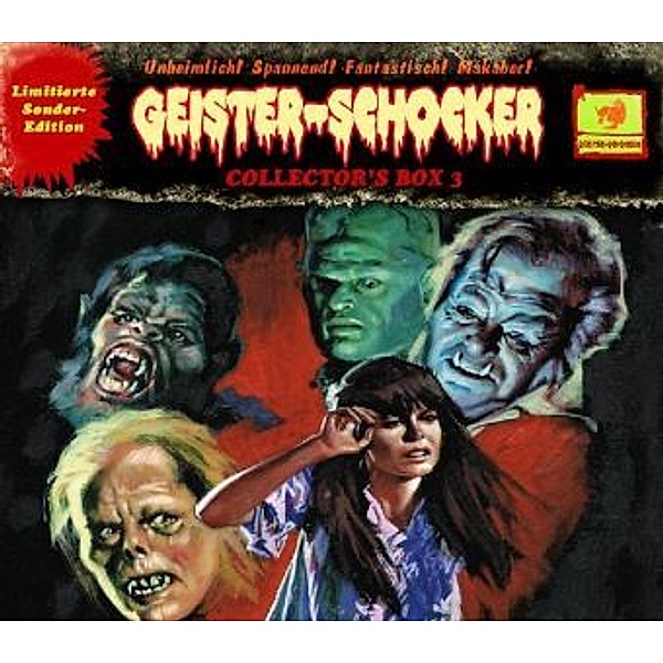 Geister-Schocker Collector's Box, 3 Audio-CDs, Geister-Schocker