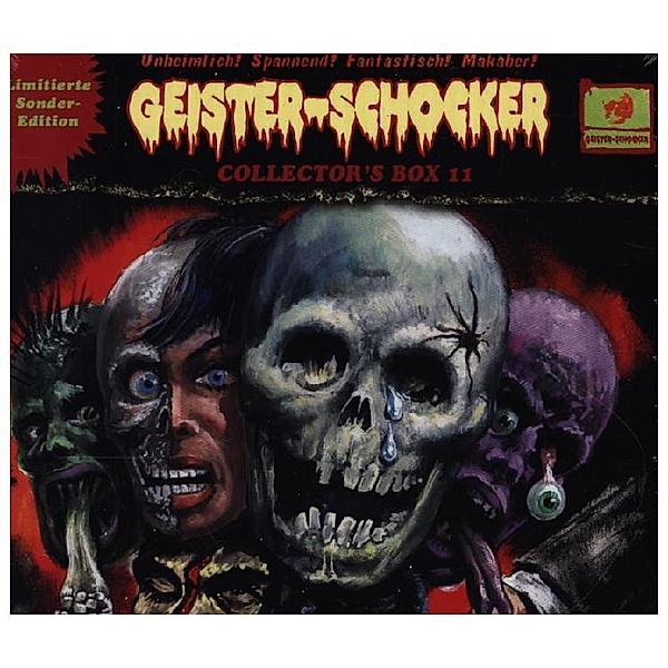 Geister-Schocker Collector's Box.Box.11,3 Audio-CD, Geister-Schocker