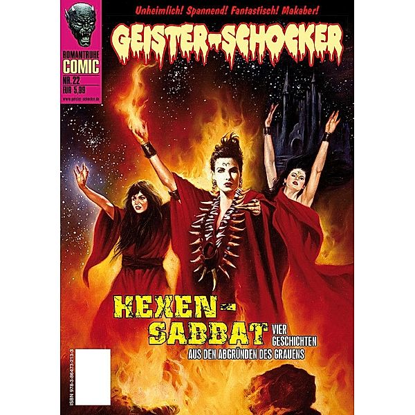 Geister-Schocker-Comic - Hexensabbat, m. Audio-CD, Joachim Otto