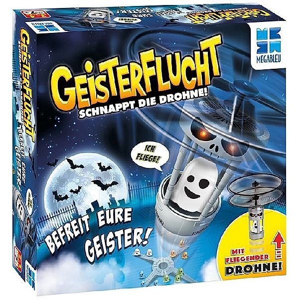 Huch, Megableu Geisterflucht - Schnappt die Drone! (Kinderspiel)