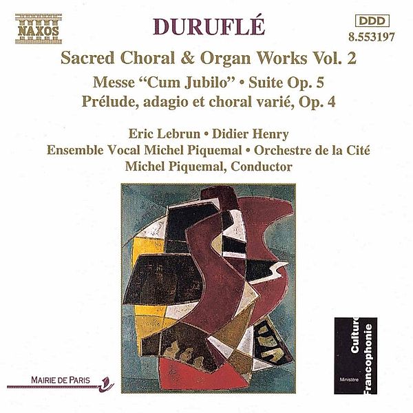 Geistl.Musik+Orgelwerke Vol.2, Lebrun, Henry, Vieillefon