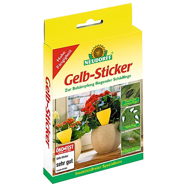 Gelb-Sticker, 10 Stück