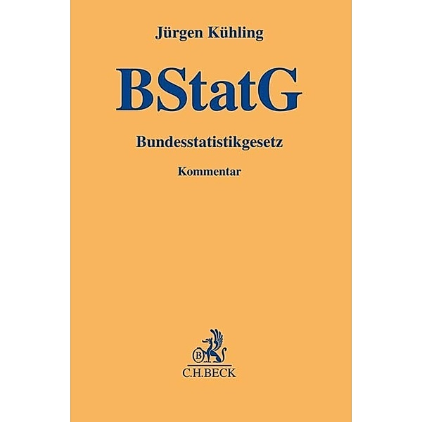 Gelbe Erläuterungsbücher / Bundesstatistikgesetz