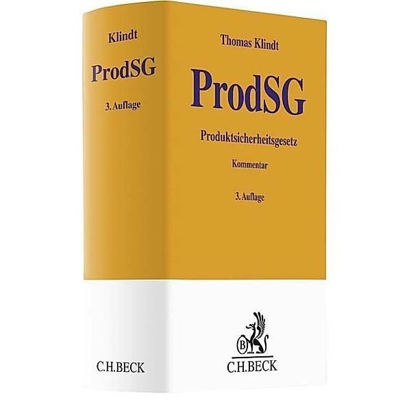 Gelbe Erläuterungsbücher / Produktsicherheitsgesetz ProdSG
