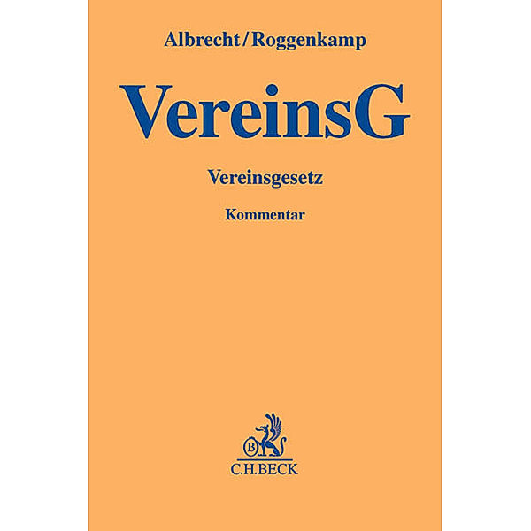 Gelbe Erläuterungsbücher / VereinsG Vereinsgesetz, Kommentar