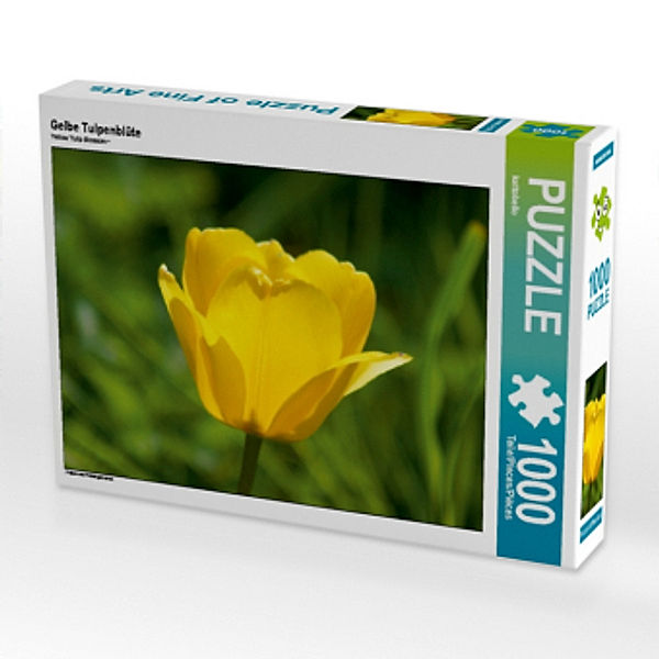 Gelbe Tulpenblüte (Puzzle), Kattobello