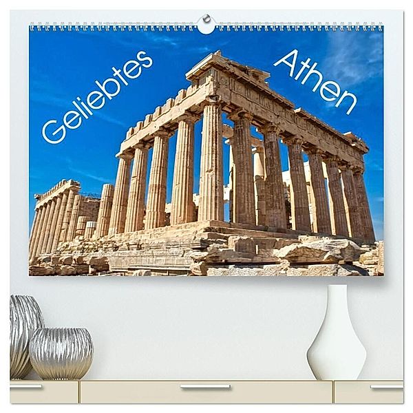Geliebtes Athen (hochwertiger Premium Wandkalender 2024 DIN A2 quer), Kunstdruck in Hochglanz, Marion Meyer©Stimmungsbilder1