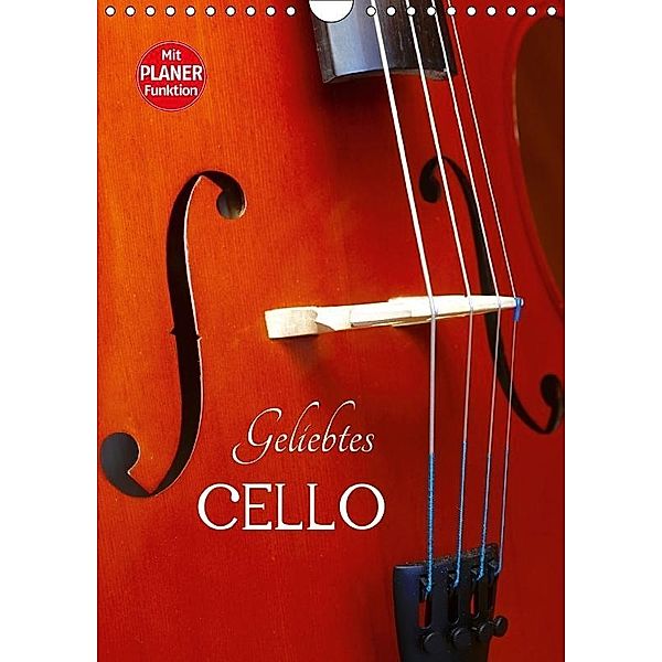 Geliebtes Cello (Wandkalender 2017 DIN A4 hoch), Anette Jäger