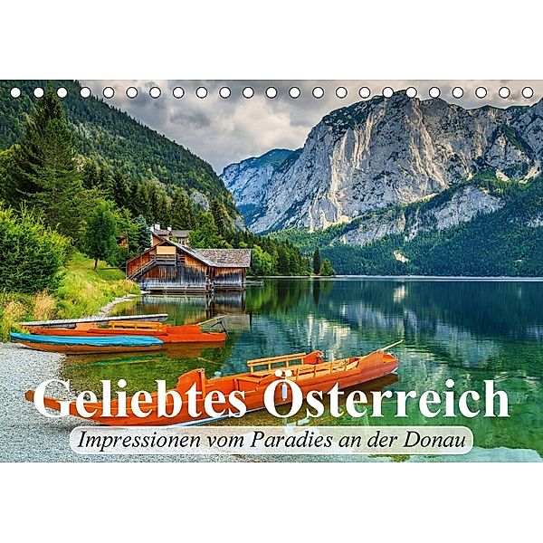 Geliebtes Österreich. Impressionen vom Paradies an der Donau (Tischkalender 2018 DIN A5 quer), Elisabeth Stanzer