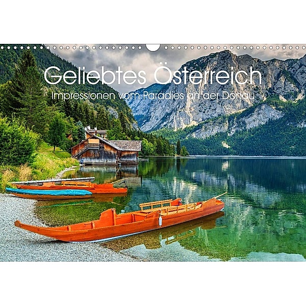 Geliebtes Österreich. Impressionen vom Paradies an der Donau (Wandkalender 2023 DIN A3 quer), Elisabeth Stanzer