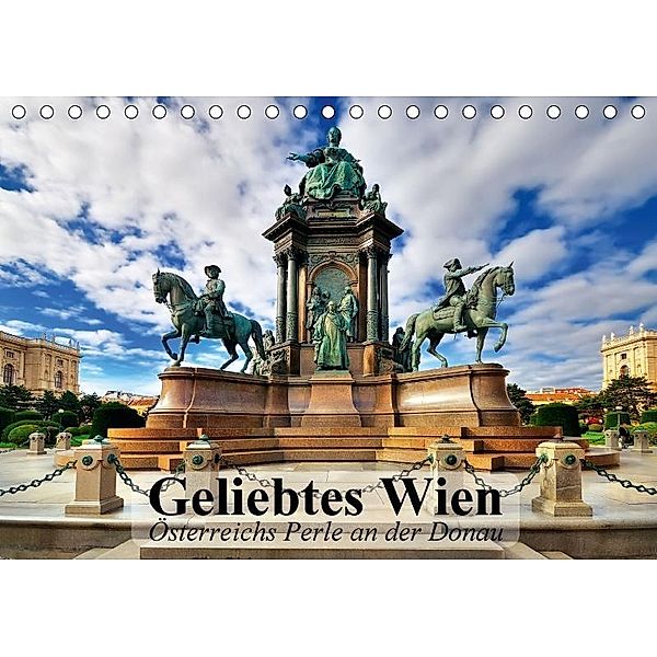 Geliebtes Wien. Österreichs Perle an der Donau (Tischkalender 2017 DIN A5 quer), Elisabeth Stanzer
