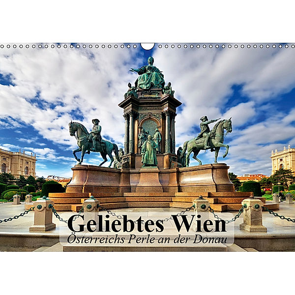 Geliebtes Wien. Österreichs Perle an der Donau (Wandkalender 2019 DIN A3 quer), Elisabeth Stanzer