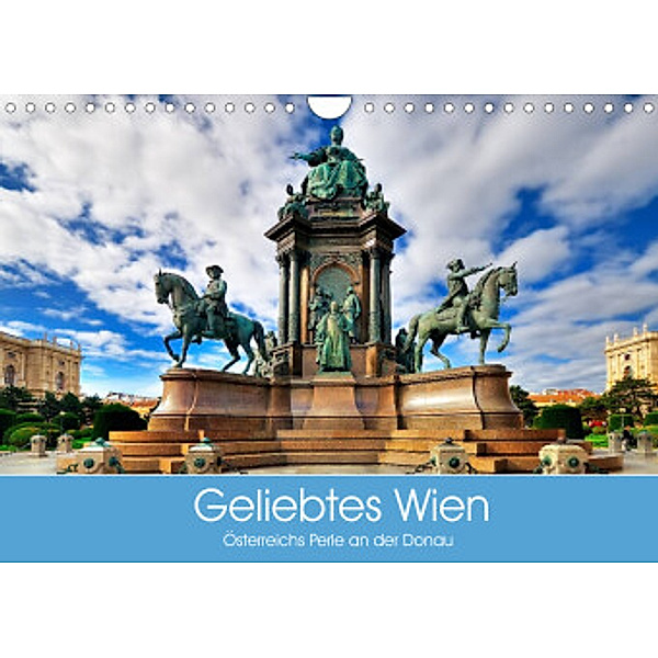 Geliebtes Wien. Österreichs Perle an der Donau (Wandkalender 2022 DIN A4 quer), Elisabeth Stanzer