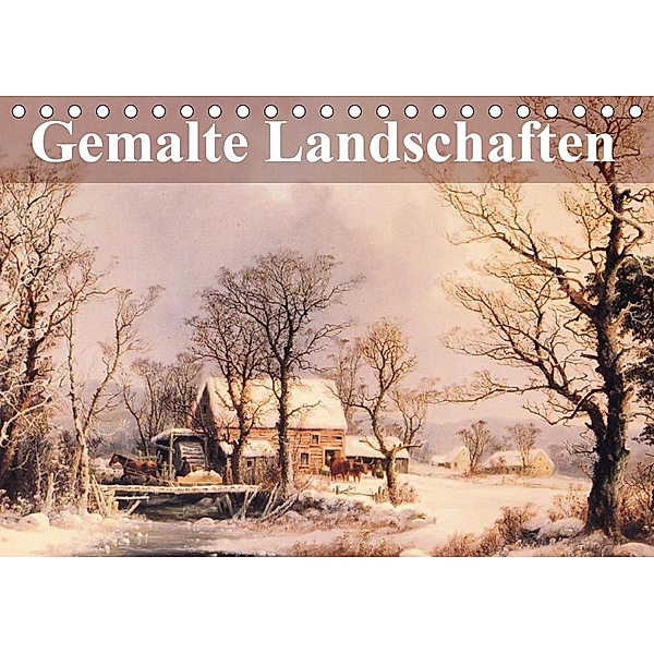 Gemalte Landschaften (Tischkalender 2020 DIN A5 quer), Elisabeth Stanzer