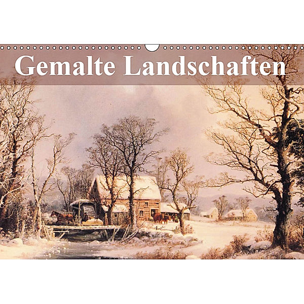 Gemalte Landschaften (Wandkalender 2019 DIN A3 quer), Elisabeth Stanzer