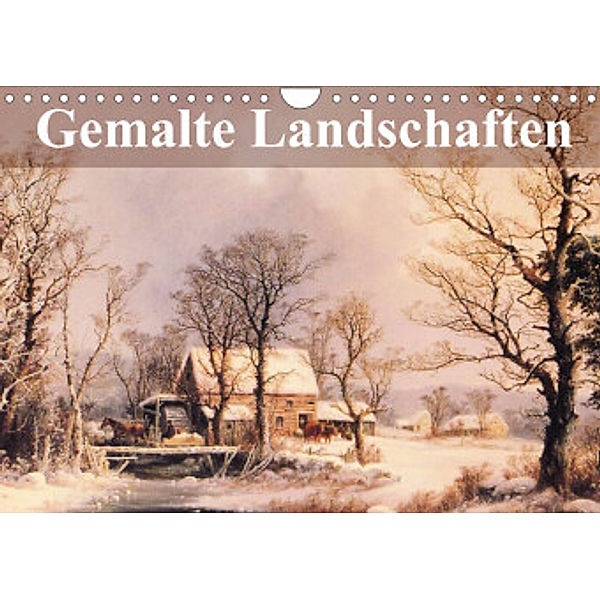 Gemalte Landschaften (Wandkalender 2022 DIN A4 quer), Elisabeth Stanzer