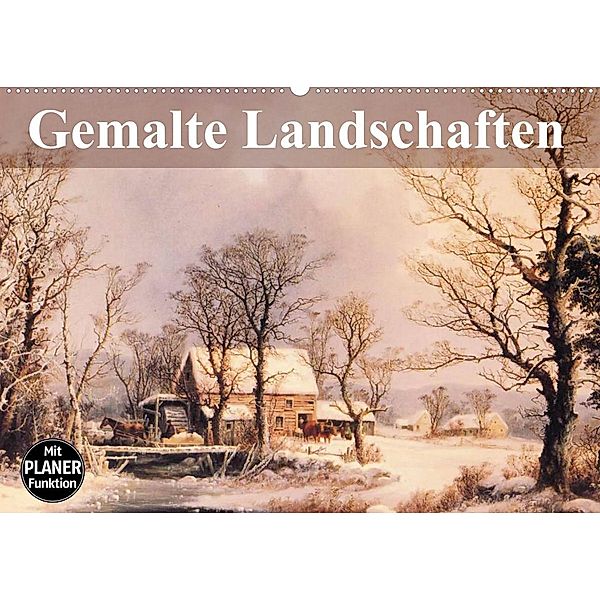 Gemalte Landschaften (Wandkalender 2023 DIN A2 quer), Elisabeth Stanzer