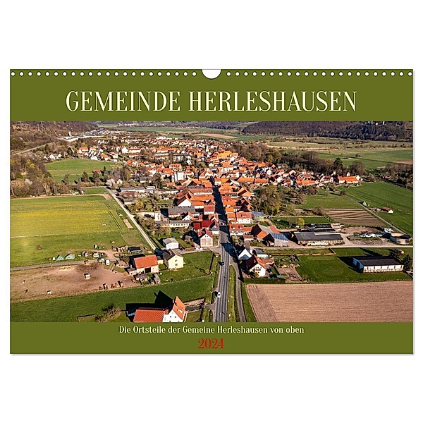 Gemeinde Herleshausen (Wandkalender 2024 DIN A3 quer), CALVENDO Monatskalender, Roland Brack