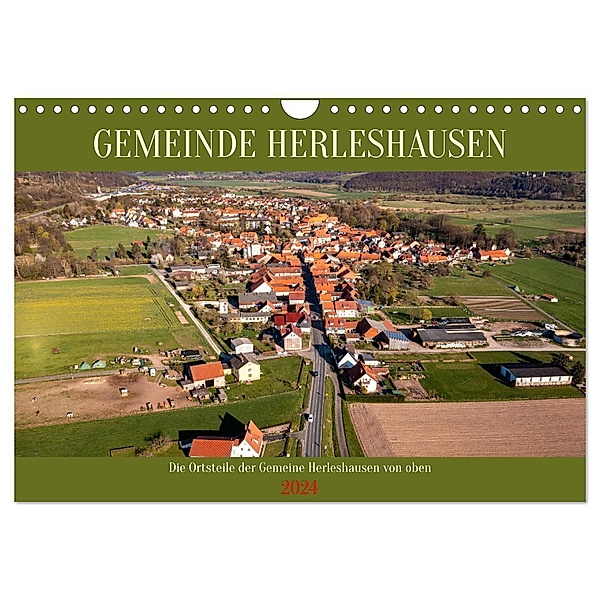 Gemeinde Herleshausen (Wandkalender 2024 DIN A4 quer), CALVENDO Monatskalender, Roland Brack