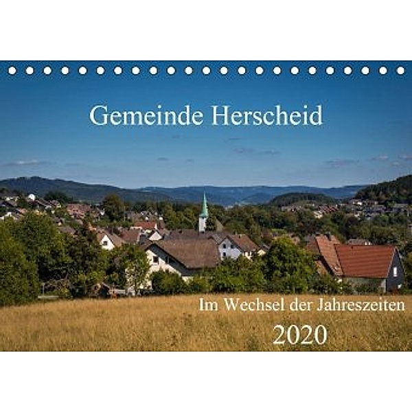 Gemeinde Herscheid (Tischkalender 2020 DIN A5 quer), Simone Rein