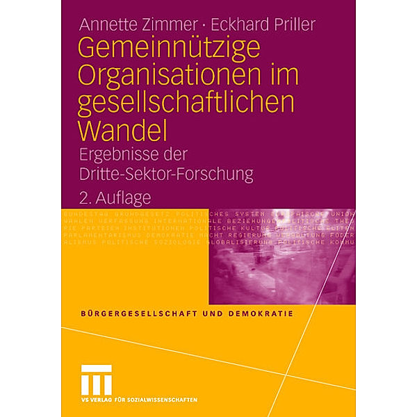 Gemeinnützige Organisationen imgesellschaftlichen Wandel, Eckhard Priller, Annette Zimmer