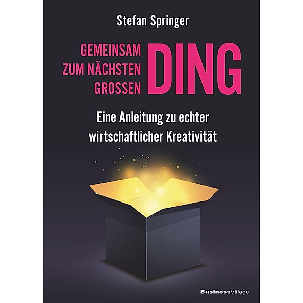 Gemeinsam zum nächsten großen Ding, Stefan Springer