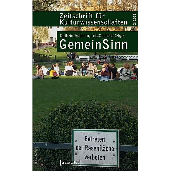 GemeinSinn / ZfK - Zeitschrift für Kulturwissenschaften Bd.14