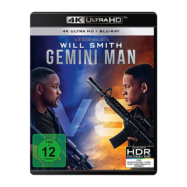 Gemini Man (4K Ultra HD), Mary Elizabeth Winstead Clive Owen Will Smith