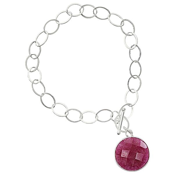 Gemshine Armband Candy Drops, Silber 925 (Ausführung: Rubin)