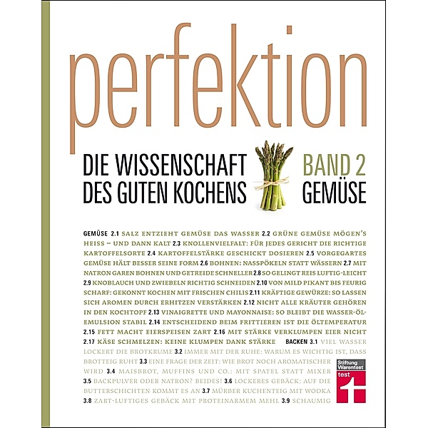 Gemüse / Perfektion. Die Wissenschaft des guten Kochens Bd.2