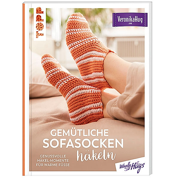 Gemütliche Sofasocken häkeln, Veronika Hug