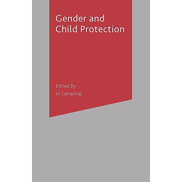 Gender and Child Protection, Jonathan Bryn Scourfield