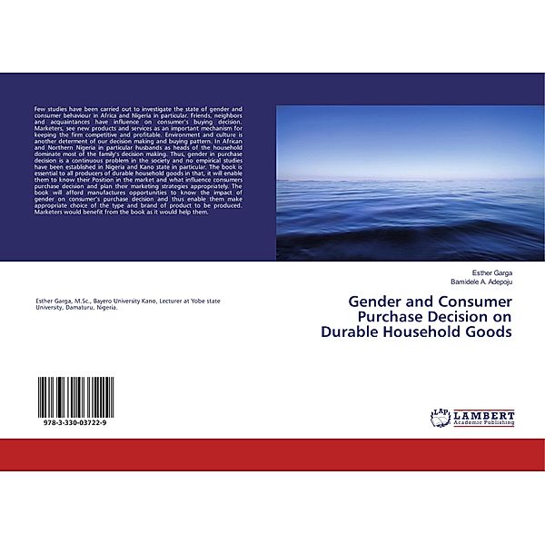 Gender and Consumer Purchase Decision on Durable Household Goods, Esther Garga, Bamidele A. Adepoju