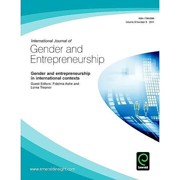 Gender and Entrepreneurship in International Contexts
