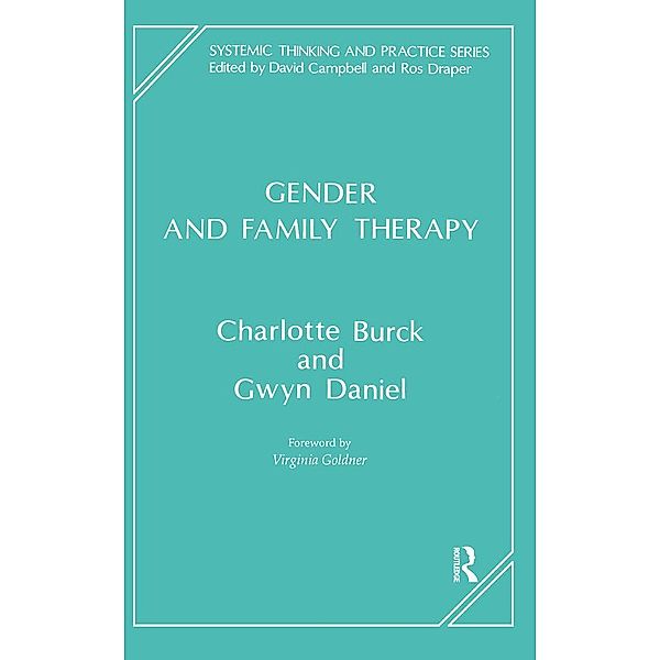 Gender and Family Therapy, Charlotte Burck, Gwyn Daniel