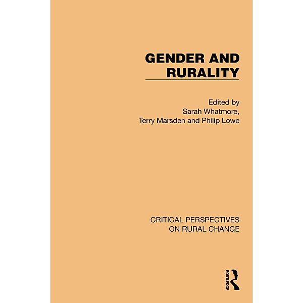 Gender and Rurality