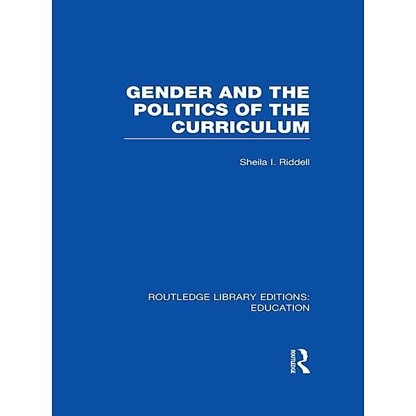 Gender and the Politics of the Curriculum, Sheila Riddell