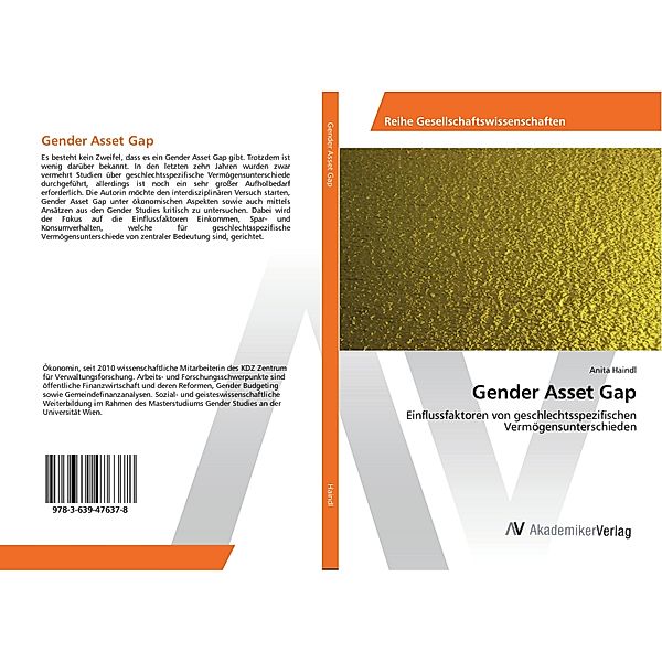 Gender Asset Gap, Anita Haindl