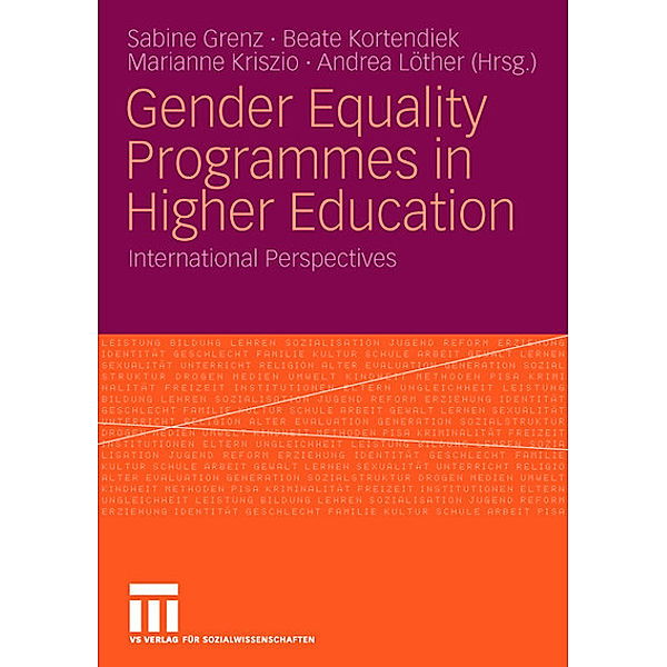 Gender Equality in Higher Education